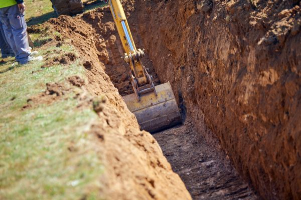 Ditch Excavation in Wasilla
