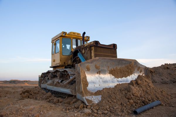 Bulldozer Land Grading in Wasilla
