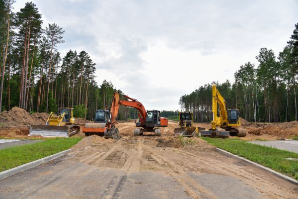Road Trenching in Wasilla
