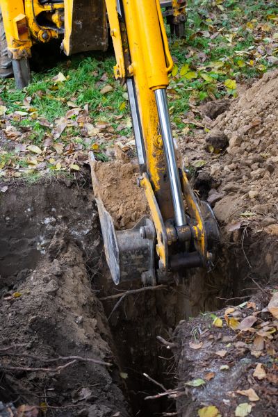 Sewer Tank Excavation in Wasilla