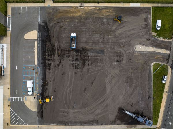 Parking Lot Excavation in Wasilla